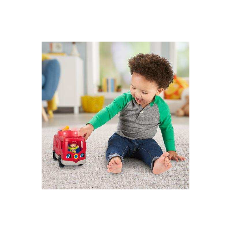 Fisher-Price Little People Fire Brigade Vehicle Greek (HDJ24)