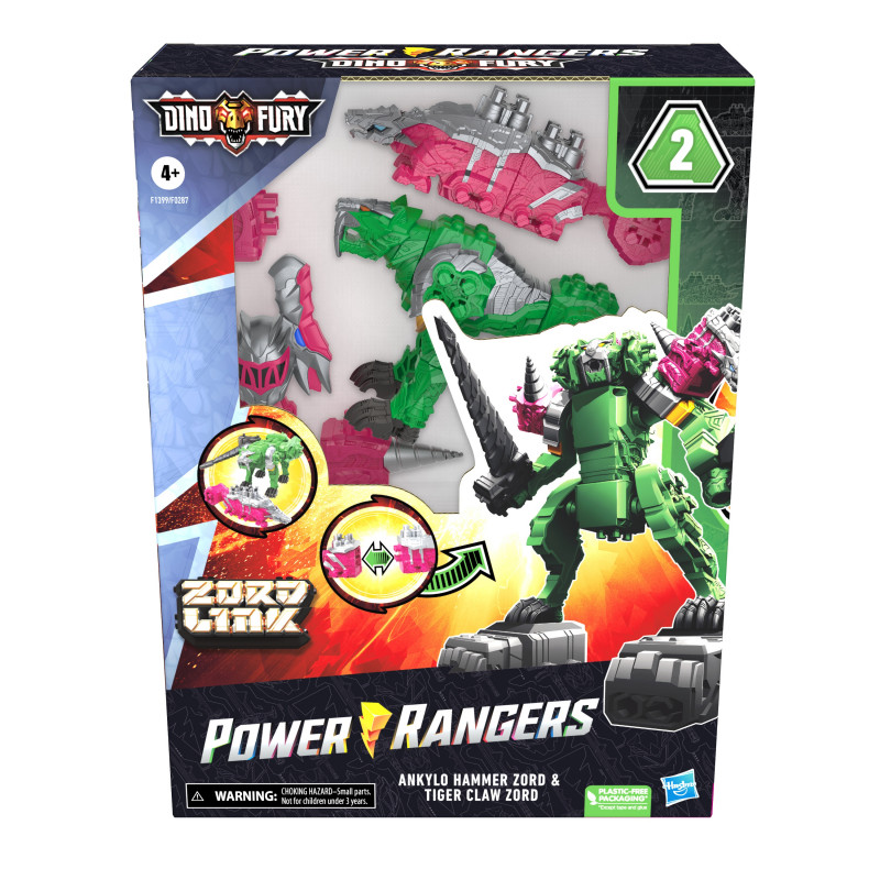 Power Rangers Combing Zords (F0287-F1399)