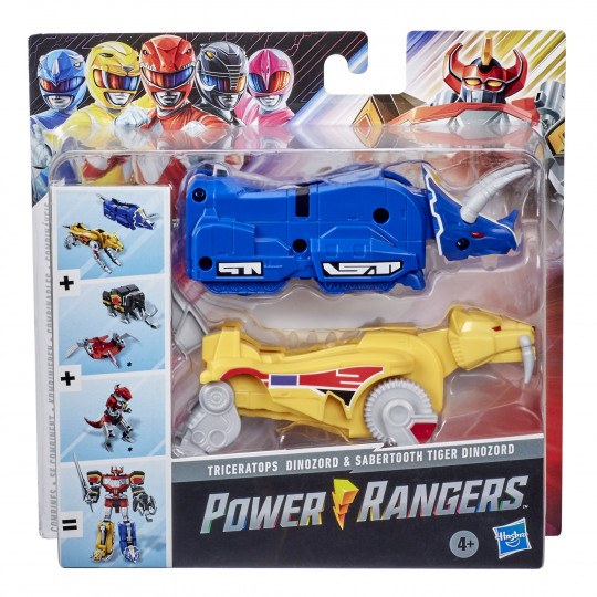 Power Rangers Triceratops Dinozord &amp; Sabertooth Tiger Dinozord (E7788-E9539)