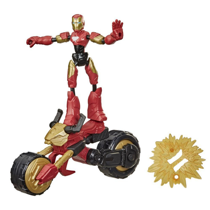 Avengers Bend And Flex Flex Rider Iron Man (F0244)