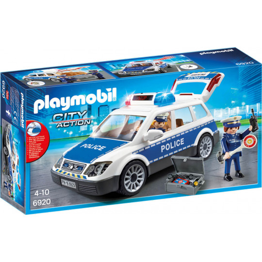 Playmobil Περιπολικό όχημα με φάρο και σειρήνα(6920)