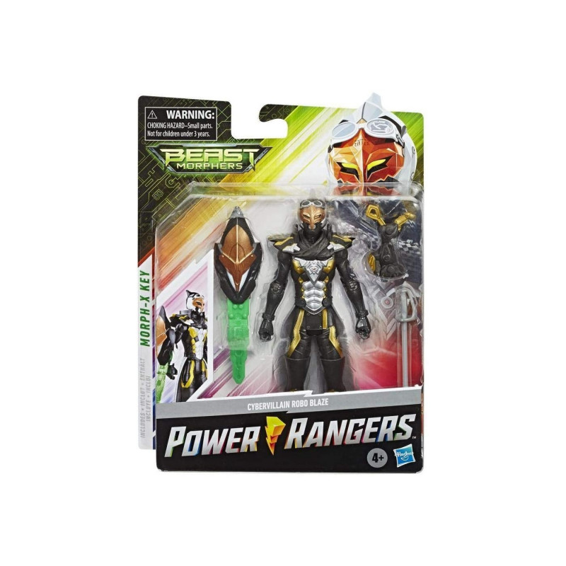 Power Rangers Basic 6 In Fingures Cybervillain Robo Blaze (E5915-E7829)