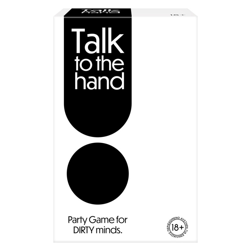 AS Games Επιτραπέζιο Παιχνίδι Talk To The Hand Για Ηλικίες 18+ Χρονών Και 3+ Παίκτες(1040-23207)