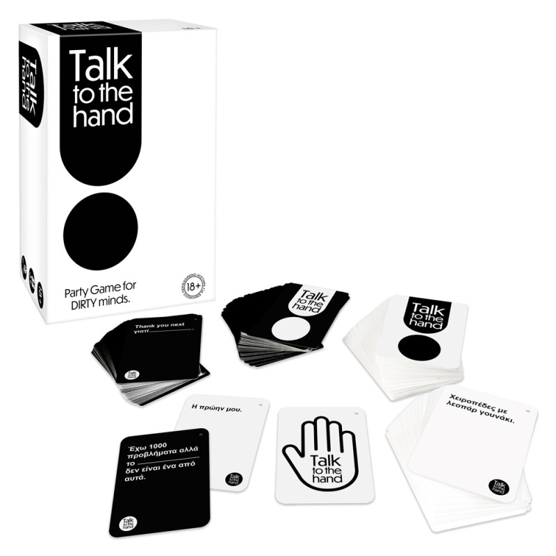 AS Games Επιτραπέζιο Παιχνίδι Talk To The Hand Για Ηλικίες 18+ Χρονών Και 3+ Παίκτες(1040-23207)