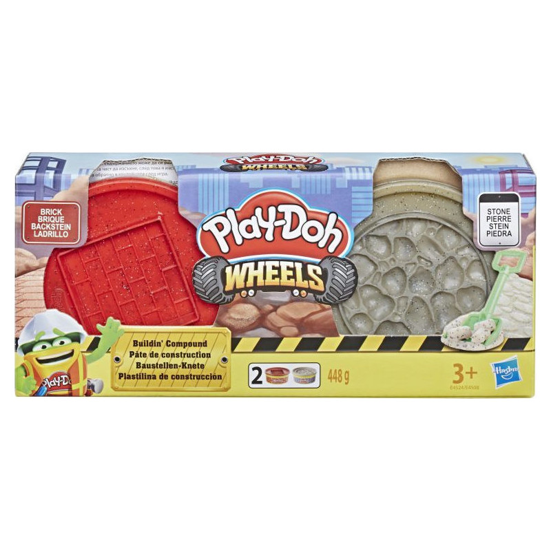 Play-Doh Wheels Υλικά Οικοδομής (E4508)