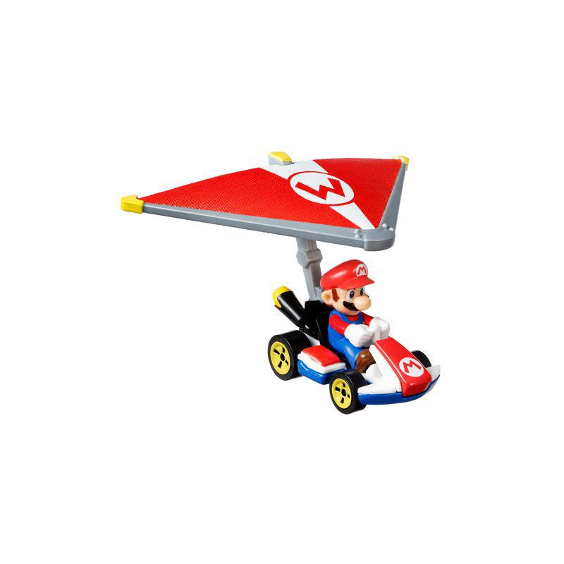 Hot Wheels Αυτοκινητάκια Mario Kart Με Ανεμόπτερο (GVD30)