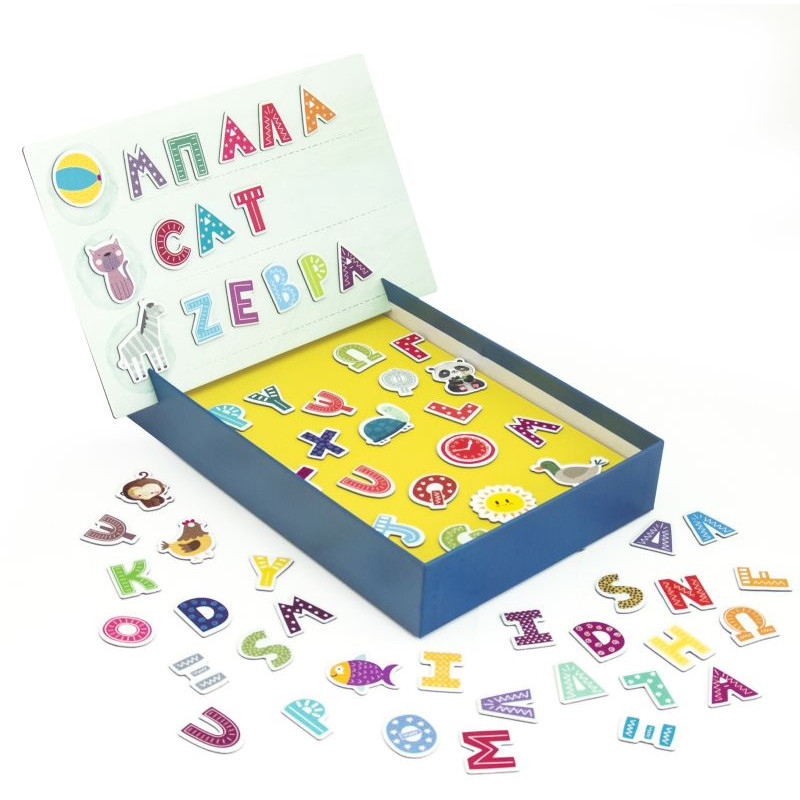 AS Magnet Box Alphabet 91 Educational Paper Magnets For Ages 3+(1029-64033)