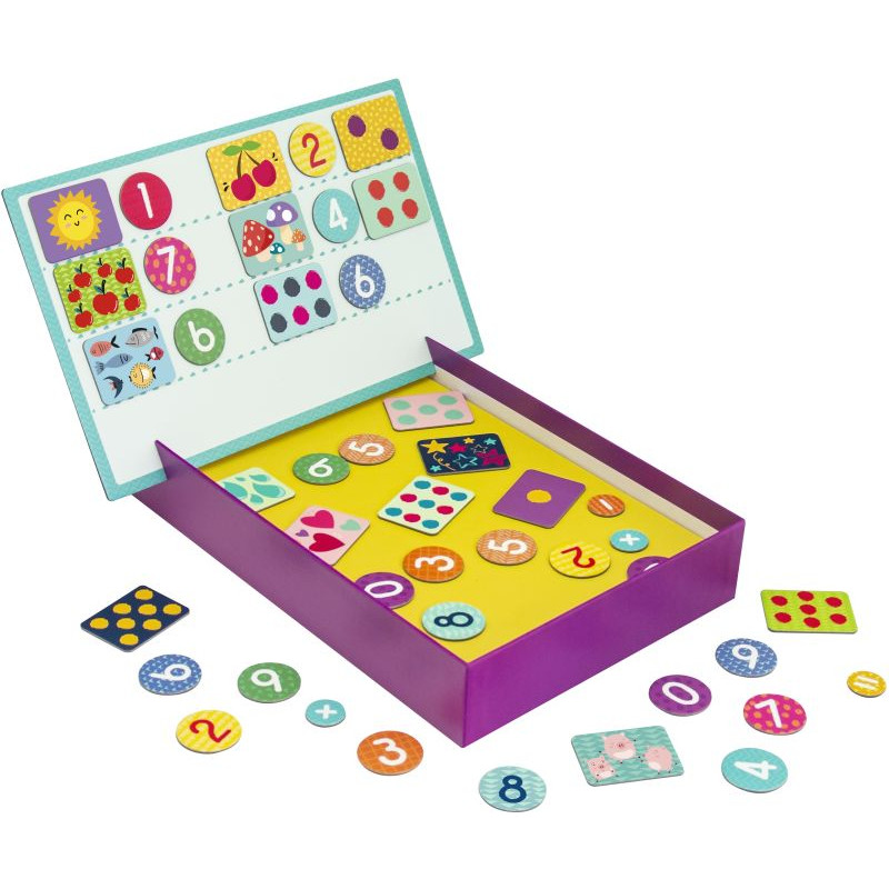 AS Magnet Box Numbers 57 Educational Paper Magnets For Ages 3+(1029-64034)