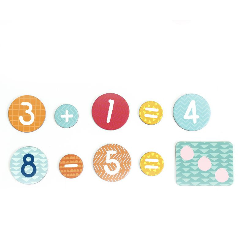 AS Magnet Box Numbers 57 Educational Paper Magnets For Ages 3+(1029-64034)