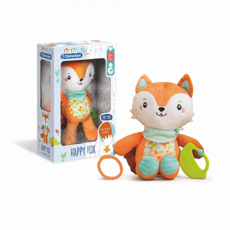 Baby Clementoni For You Newborn Baby Happy Fox For 0+ Months(1000-17271)