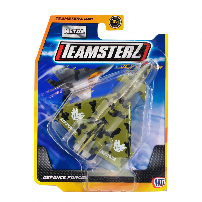 Teamsterz Jet Fighter Die Cast Racing Plane For Ages 3+(7535-13770)