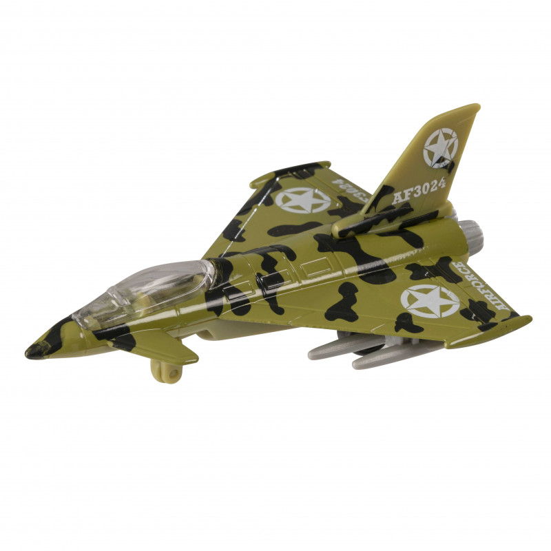 Teamsterz Jet Fighter Die Cast Racing Plane For Ages 3+(7535-13770)