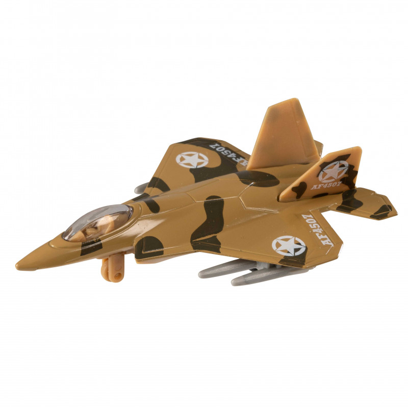 Teamsterz Jet Fighter Die Cast Racing Plane For Ages 3+(7535-13770)