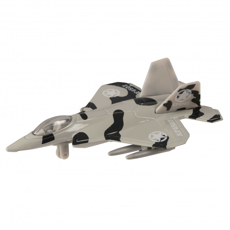 Teamsterz Jet Fighter Die Cast Racing Plane For Ages 3+(7535-13770)