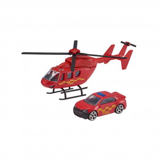 Teamsterz Σετ Οχήματα ’μεσης Δράσης Die Cast 1:64 Για 3+ Χρονών(7535-73612)