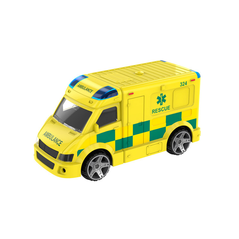 Teamsterz Street Kingz Emergency Trucks Die-Cast Venhicles For Ages 3+(7535-16450)