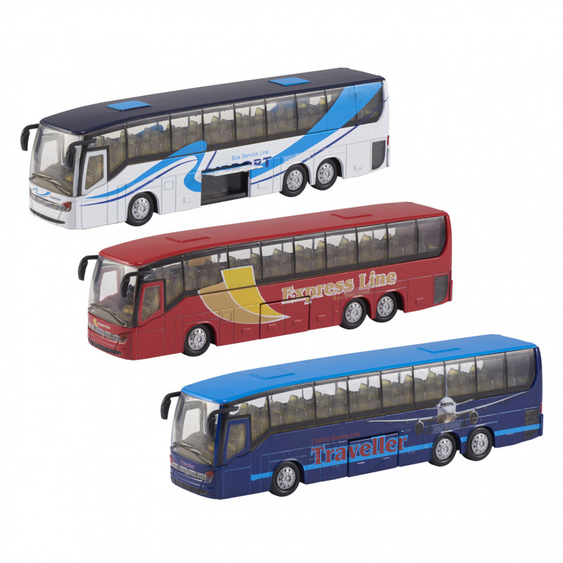 Teamsterz Die-Cast Bus For Ages 3+(7535-70246)