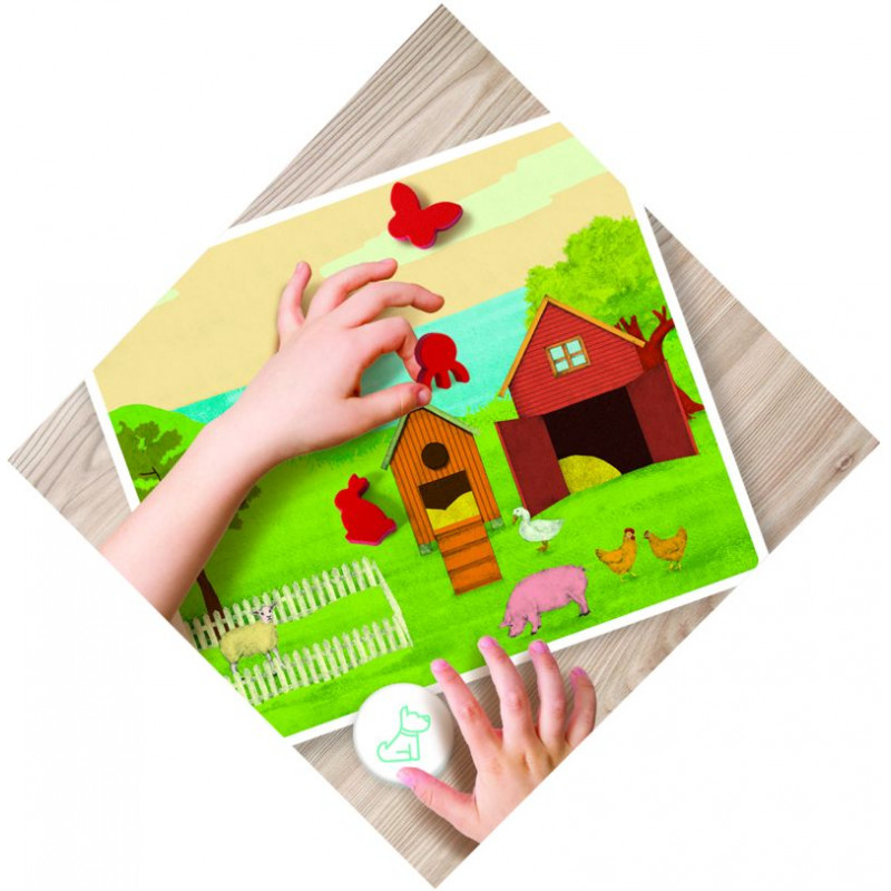 Montessori Educational Game Here And There For Ages 3-6(1024-63220)