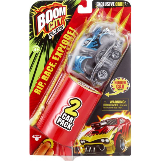 Boom City Racers 2 Vehicles &amp; Launcher(BMC04000)