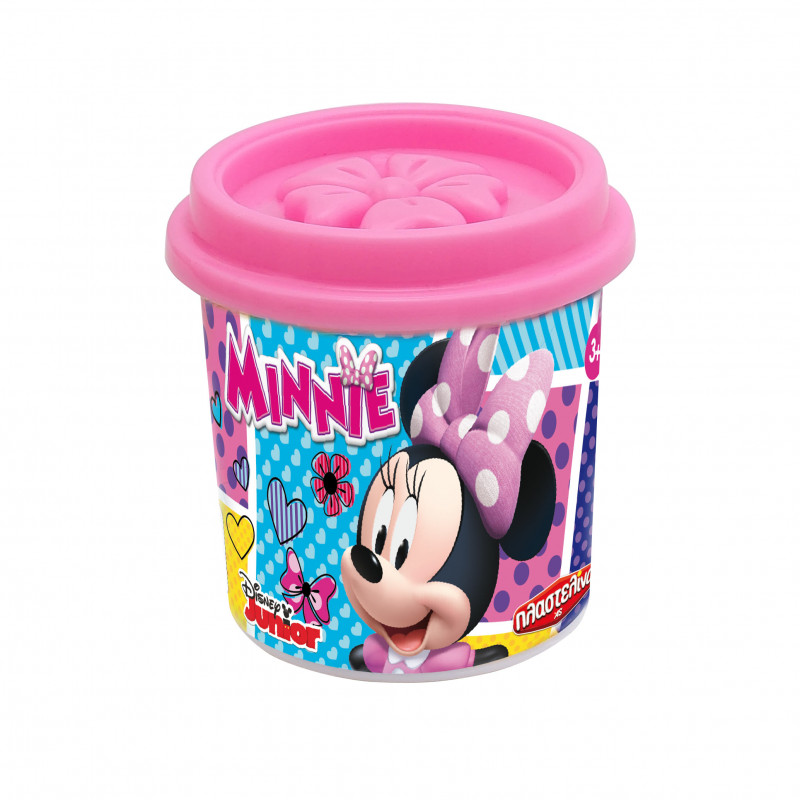 AS Πλαστελίνη Disney Minnie Βαζάκι Με Καπάκι Καλουπάκι 114gr Για 3+ Χρονών(1045-03572)