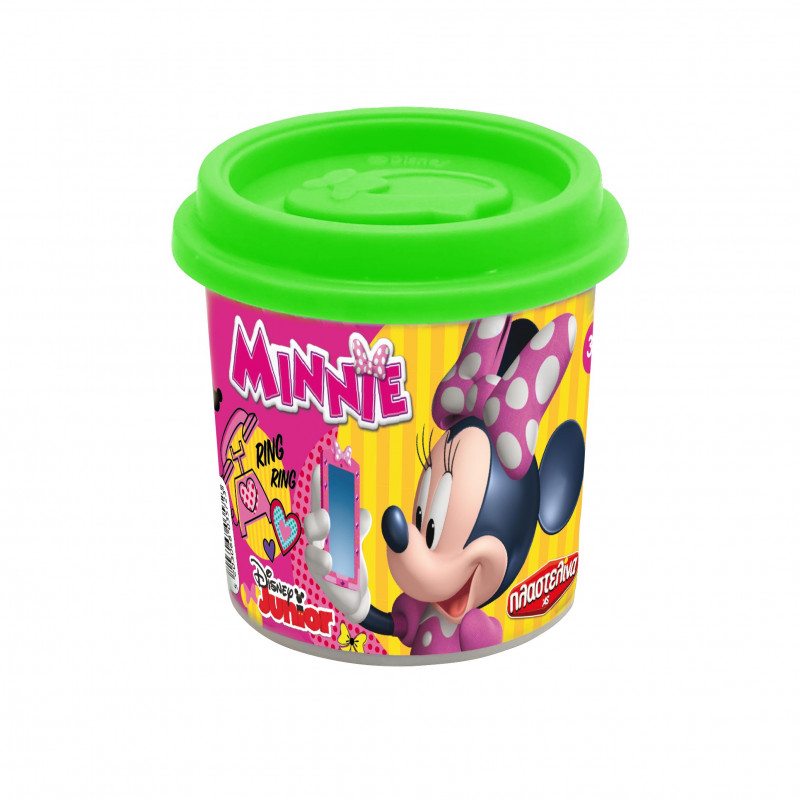 AS Πλαστελίνη Disney Minnie Βαζάκι Με Καπάκι Καλουπάκι 114gr Για 3+ Χρονών(1045-03572)