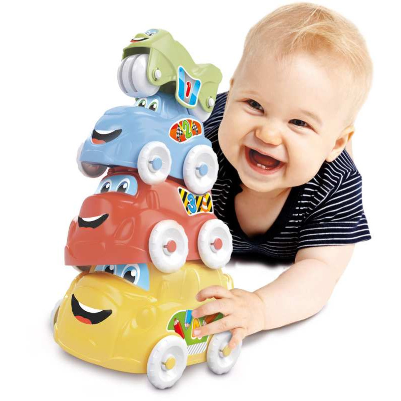 Baby Clementoni Play For Future Baby Toddler Toy Fun Vehicles For 10-36 Months(1000-17111)