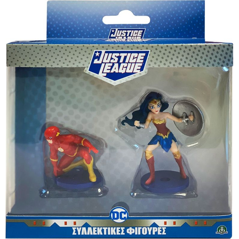 Justice League Φιγούρες-Τoppers 2Pack-4 Σχέδια (JUT01000)