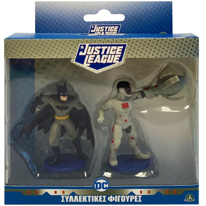 Justice League Φιγούρες-Τoppers 2Pack-4 Σχέδια (JUT01000)