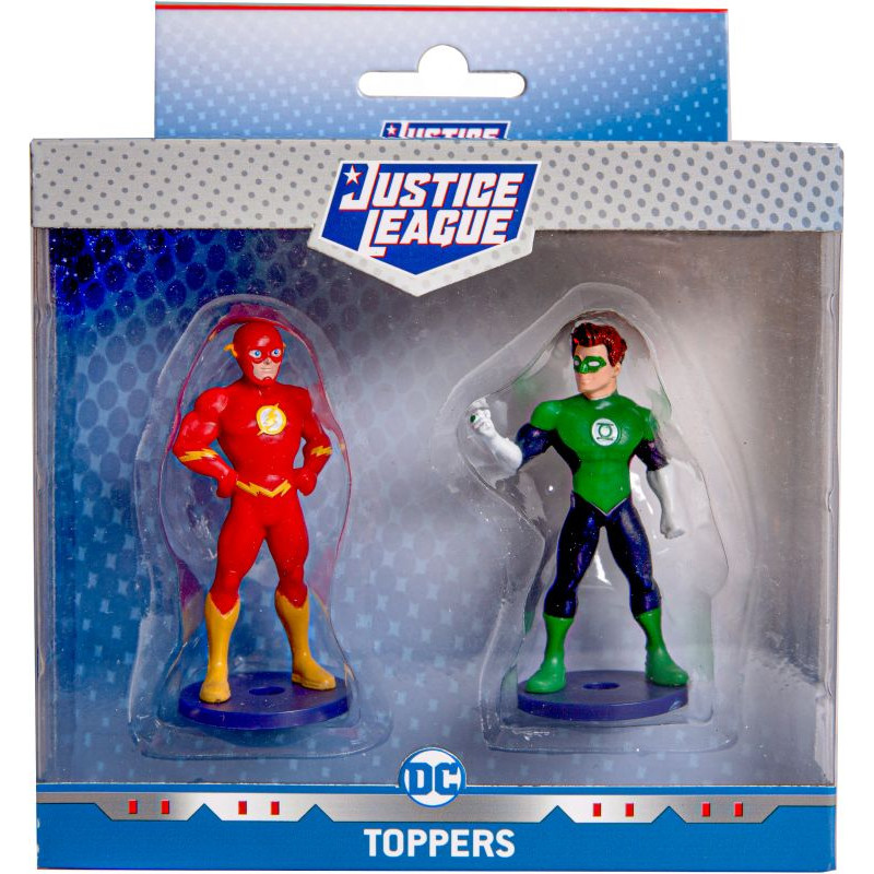 Justice League Φιγούρες-Τoppers 2Pack-4 Σχέδια (JUT01000)