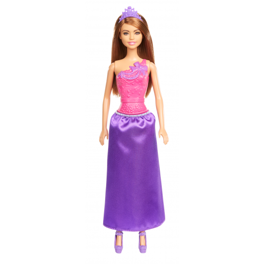 Barbie Princess Doll Purple Dress (DMM06-GGJ95)