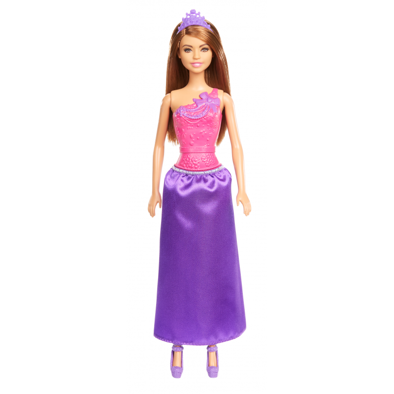 Barbie Princess Doll Purple Dress (DMM06-GGJ95)