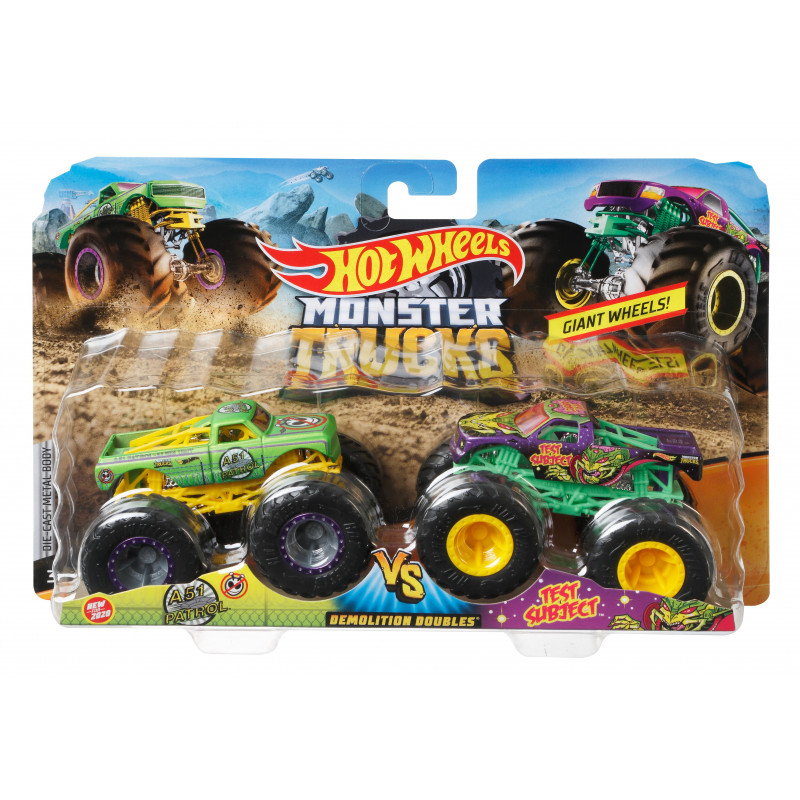 Οχήματ Monster Trucks Σετ των 2 (FYJ64)