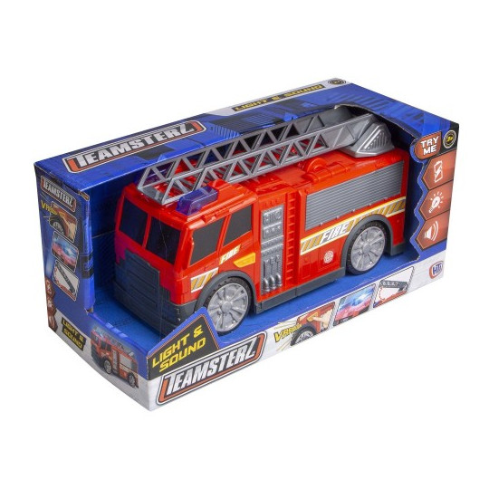 Teamsterz Light and Sound Fire Engine Car For Ages 3+ (7535-17119)