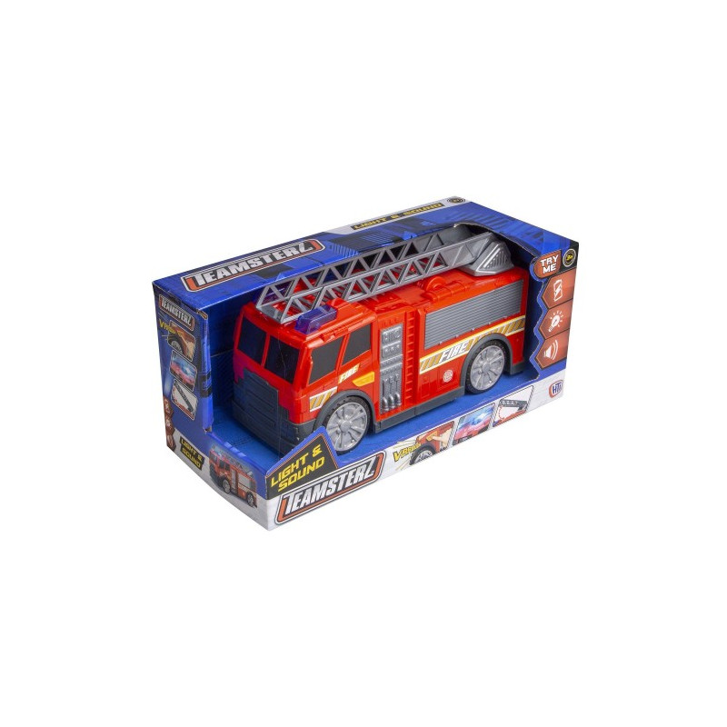 Teamsterz Light and Sound Fire Engine Car For Ages 3+ (7535-17119)