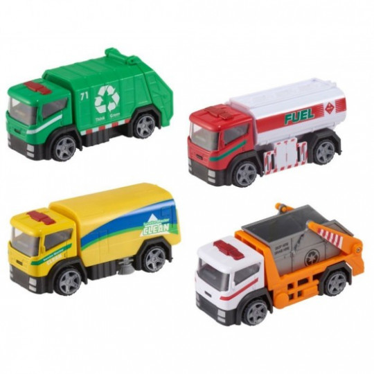 Teamsterz Street Kingz City Trucks Die-Cast Vehicles For Ages 3+(7535-16449)