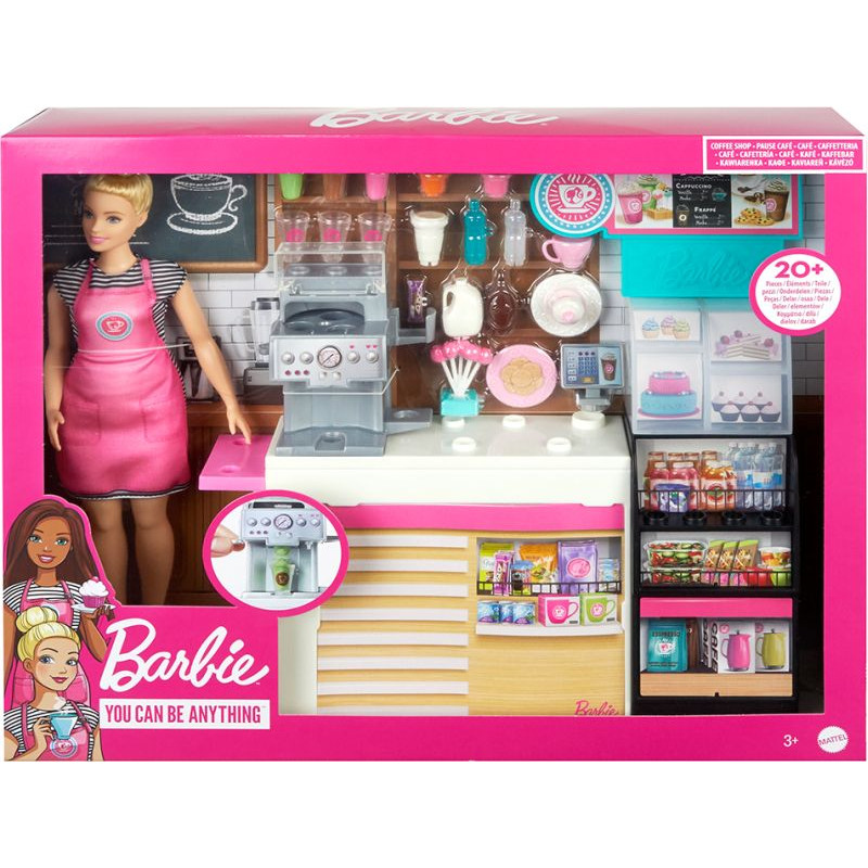 Barbie Coffee Shop Playset (GMW03)