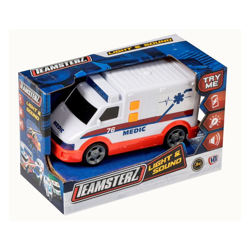 Teamsterz Light And Sound Vehicles For Ages 3+(7535-16584)