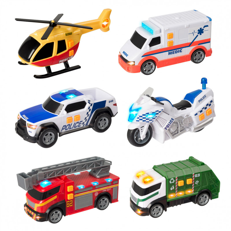 Teamsterz Light And Sound Vehicles For Ages 3+(7535-16584)