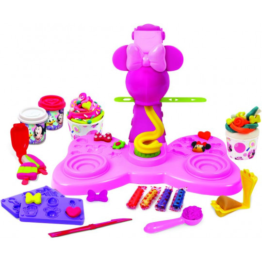 AS Dough Ice Cream Maker With 2 Dough Pot - 3D Caps And 4 Rods 308gr For Ages 3+(1045-03577)