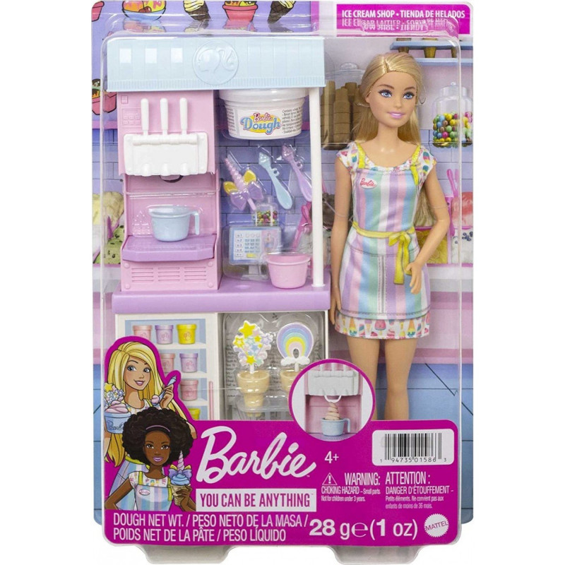 Barbie Εργαστήριου Παγωτού (HCN46)