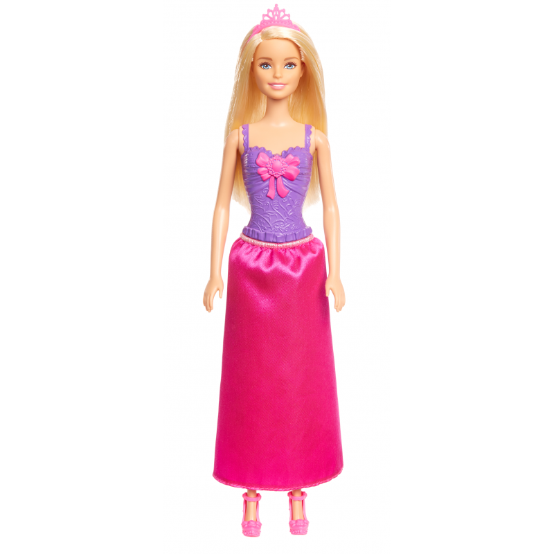 Barbie Princess Doll Purple Dress (DMM06-GGJ94)