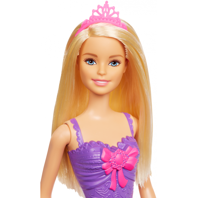 Barbie Princess Doll Purple Dress (DMM06-GGJ94)