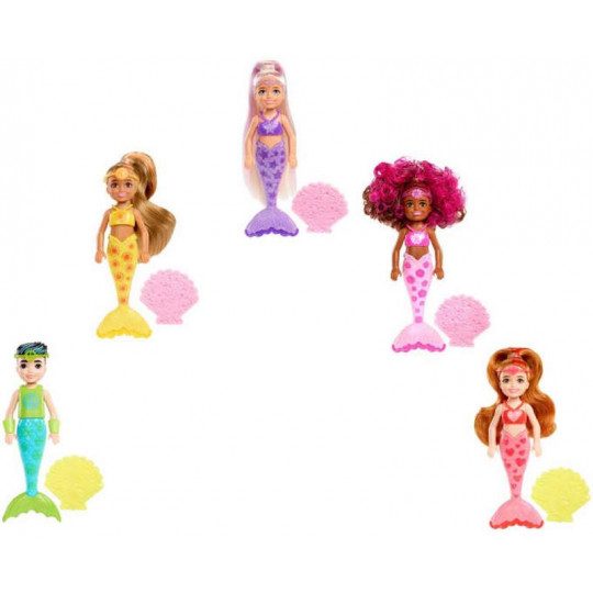 Barbie Chelsea Color Reveal Mermaids (HCC75)