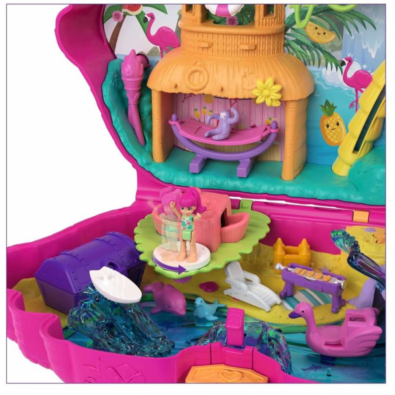 Polly Pocket Polly Φλαμίνγκο Πινιάτα Έκπληξη Σετ (HGC41)