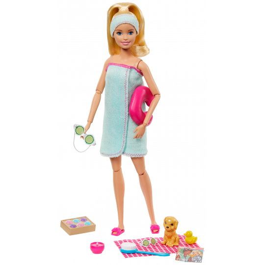 Barbie Wellness Spa Doll (GKH73-GJG55)