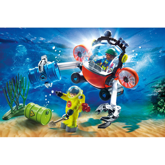 Playmobil Επιχείρηση υποβρύχιου καθαρισμού(70142)