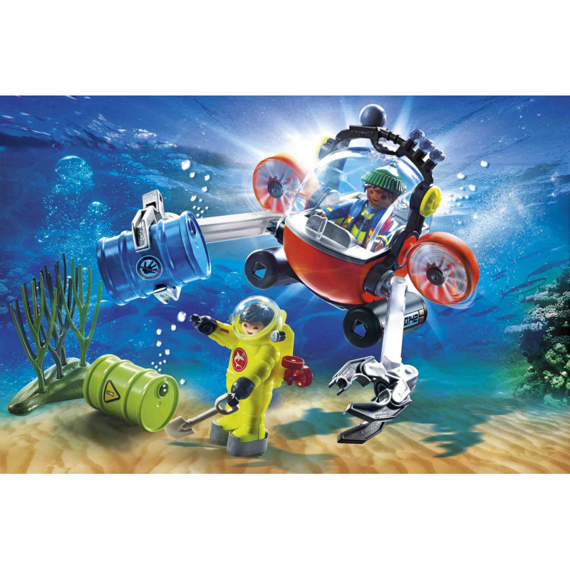 Playmobil Επιχείρηση υποβρύχιου καθαρισμού(70142)