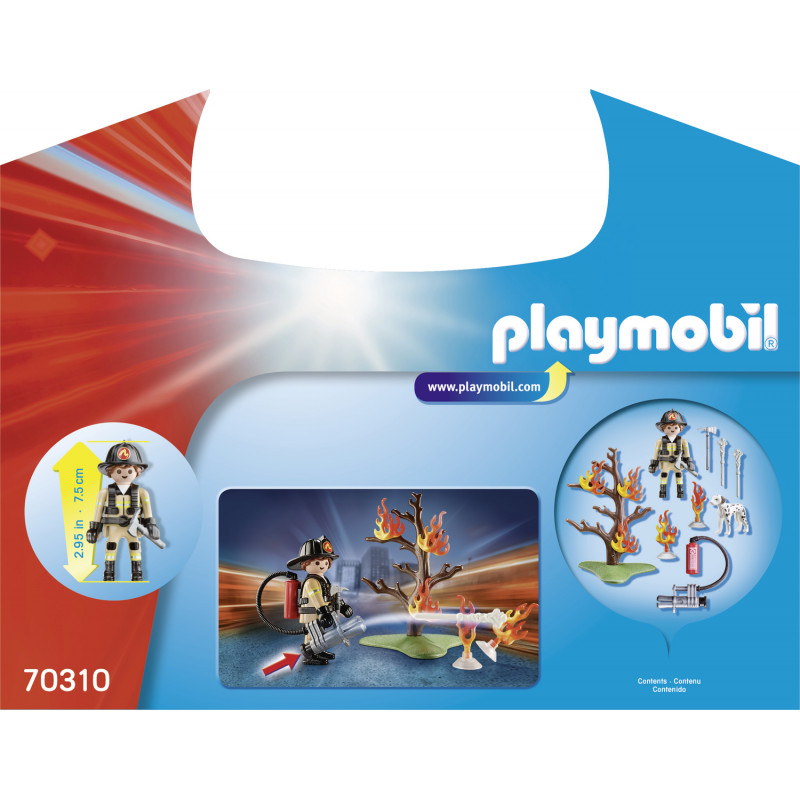 Playmobil Βαλιτσάκι Δασοπυροσβέστης(70310)