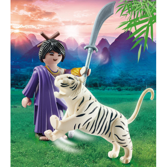 Playmobil Fighter with Tiger(70382)