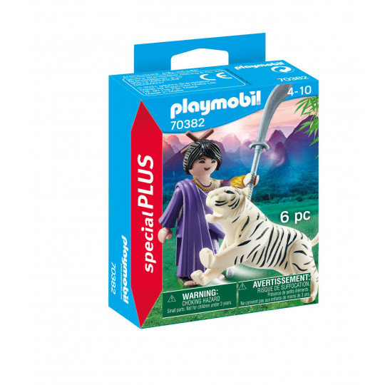 Playmobil Fighter with Tiger(70382)